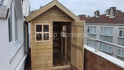 AHŞAP GÜVERCİN KÜMESİ ÇEKMEKÖY