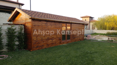 AHŞAP KULÜBE  TOSKANA VADİSİ