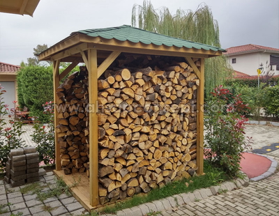 AHŞAP ODUN KULÜBESİ