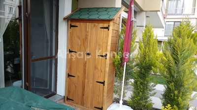 BAHÇE ARDİYE DOLABI ŞİLE