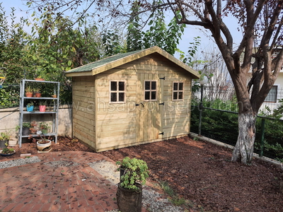 ARIKÖYDE AHŞAP KULÜBE