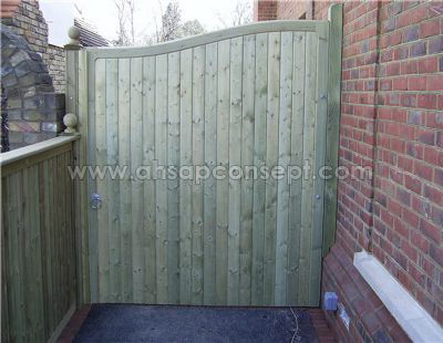 AHŞAP BAHÇE KAPISI-1