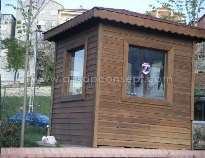 AHŞAP GÜVENLİK KULÜBESİ