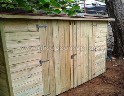 AHŞAP KULÜBE MALZEME KABİNİ-4